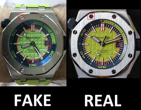 ap watch real vs fake|false audemars piguet.